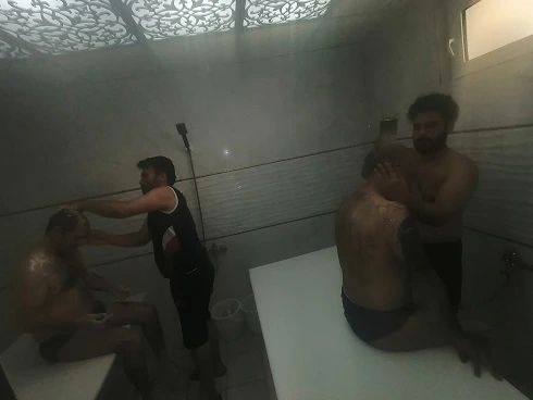 تصویری قدیمی از روزهای اول گرمابه ی ماهور